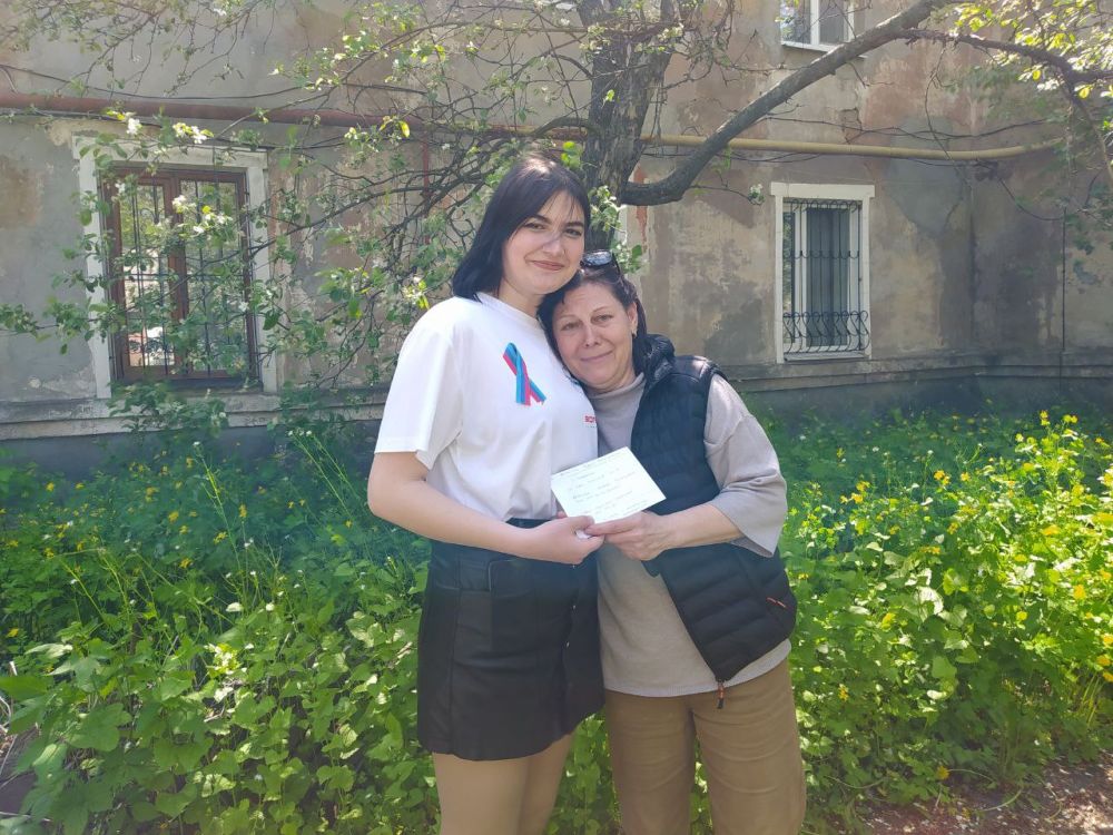 В Стаханове и Алмазная матери военнослужащих получили письма с передовой