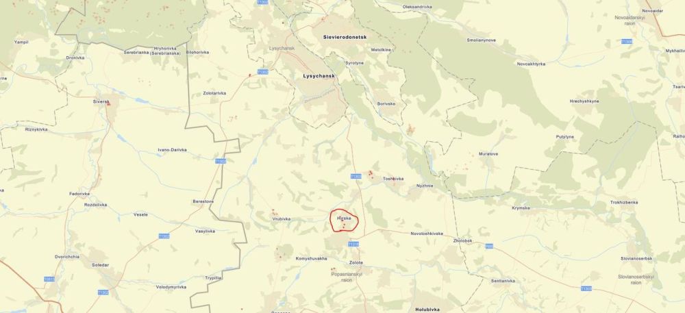 Активная артиллерийская стрельба фиксировалась сегодня в районе города Горское в Луганской области. Это означает существенное продвижение сил союзников, хотя пока признаков штурма горола не видно