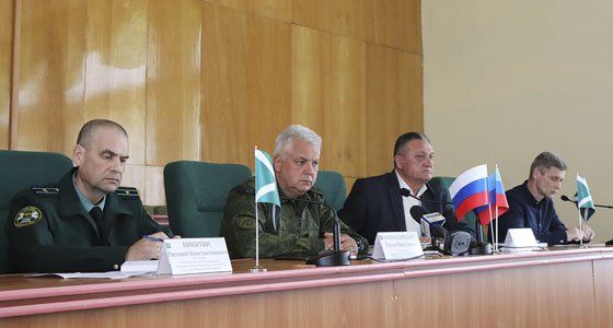 ПРЕДСТАВИТЕЛИ ГТК ВСТРЕТИЛИСЬ С ПРЕДПРИНИМАТЕЛЯМИ ИЗ ОСВОБОЖДЕННЫХ РАЙОНОВ ЛНР