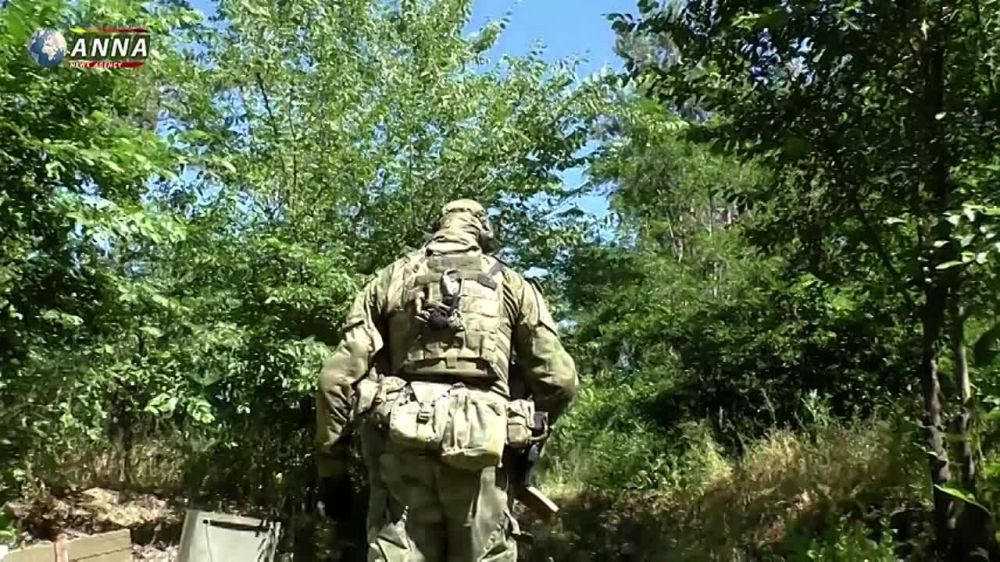 Корреспондент @anna_news показал брошенные позиции ВСУ на Луганщине