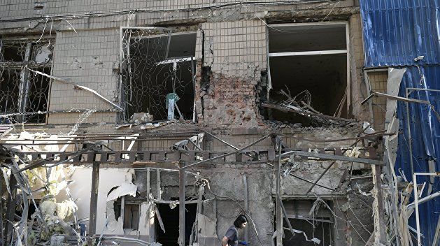 Удар по Донецку, потери Украины, обстрелы Донбасса. Хроника событий на Украине на 12:00 17 июня