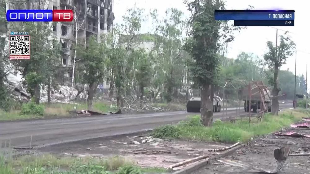 Репортаж из Попасной! Союзные войска зажали крупную группировку в районе Золотого-Горского