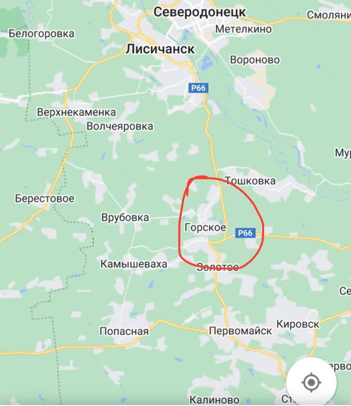 Народная милиция ЛНР заняла город Горское