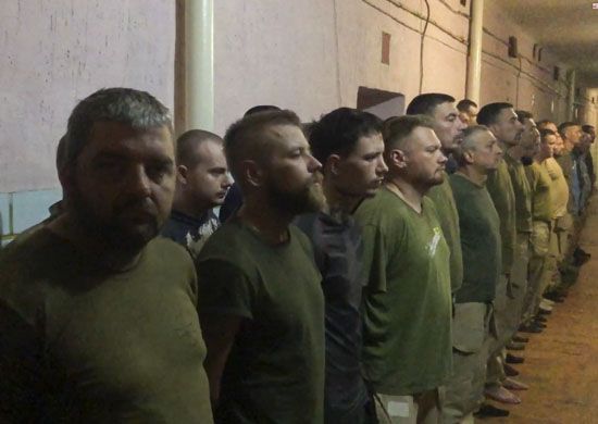 За последние двое суток в районе населенного пункта Горское сдался в плен 41 военнослужащий ВСУ