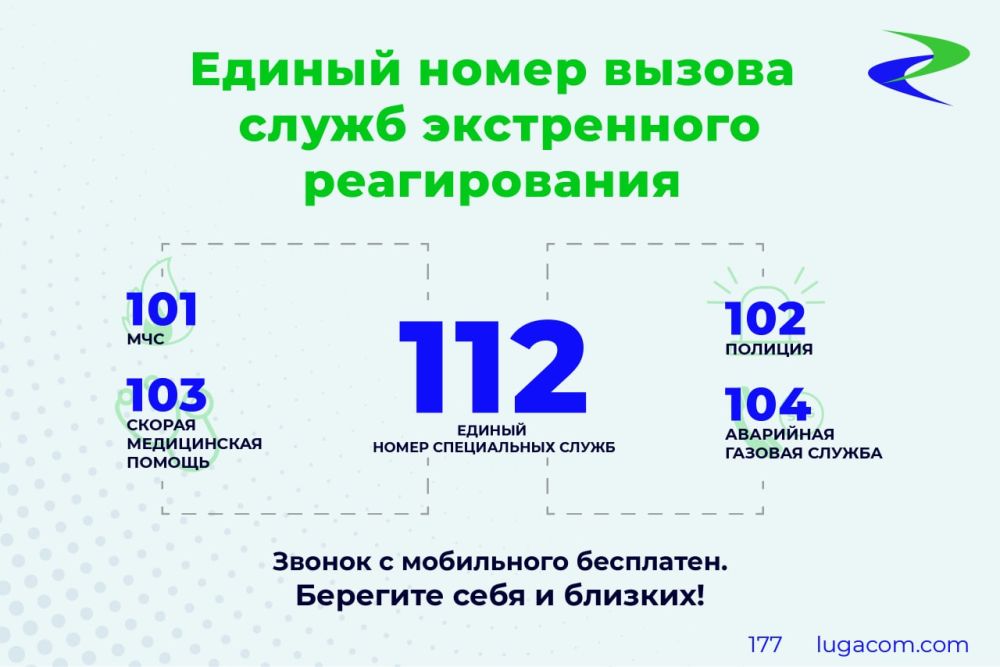��������� ��������! ���������� ���, ��� �� ���������� ��������� �������� ���������� ���������� ������ ����� ������ ����� ����������� ������������ 112, � ������� �������� ����� ������ � ����� ��������� �: