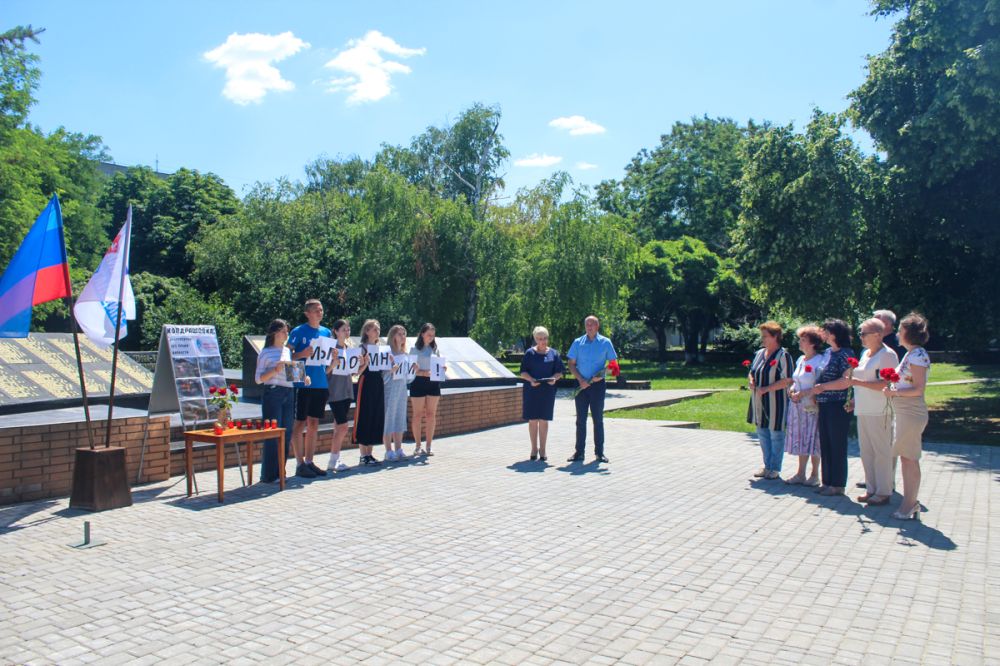 Памятная акция «Мы помним!» состоялась в Славяносербске