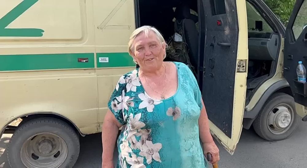 ЭКСКЛЮЗИВ УКРАИНА.РУ. "Спасибо, что вы приехали! Что вы нам помогаете, всё прекрасно у нас теперь уже"!