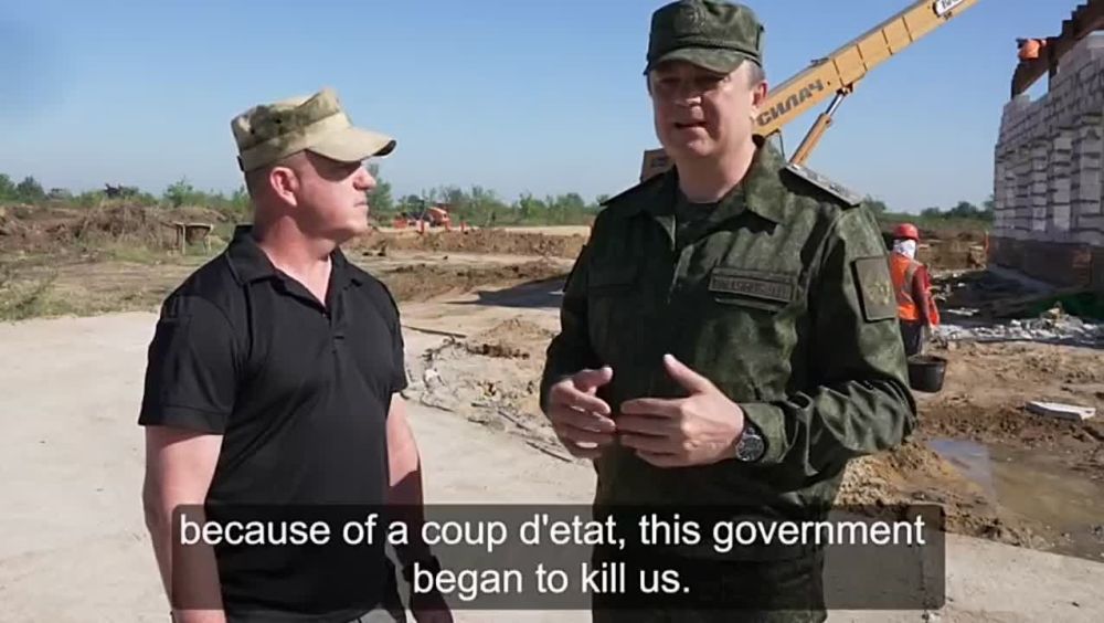 The Head of the Lugansk People's Republic, Leonid Ivanovich Pasechnik, addressed the American community during an interview with American journalist John Mark Dugan