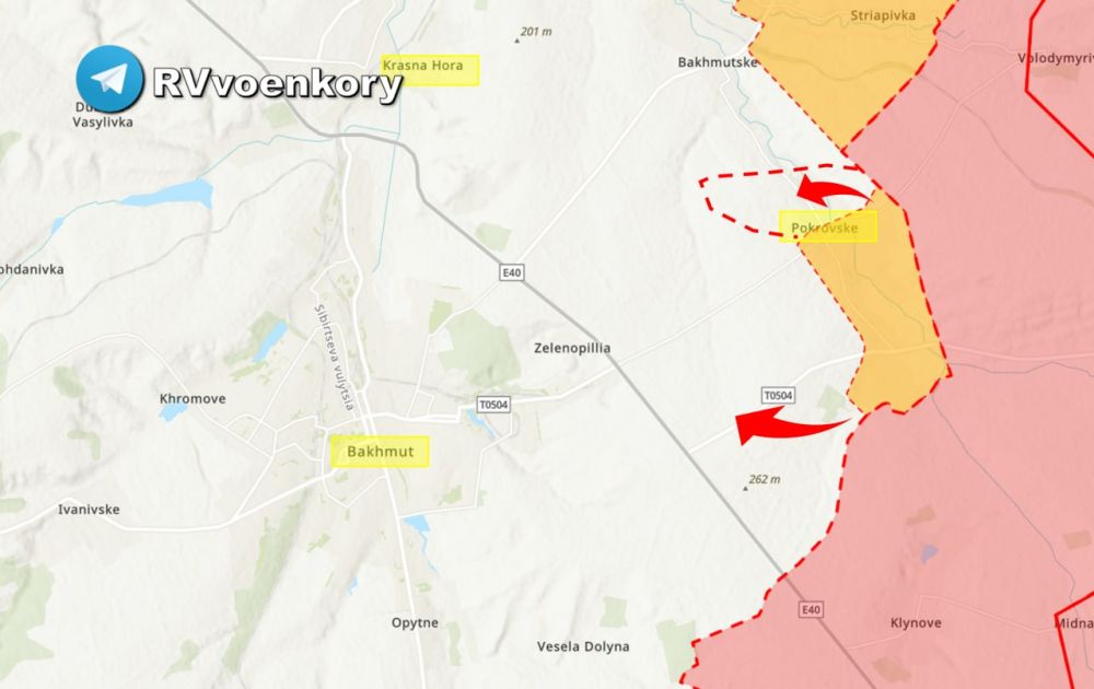 Наступление на Артемовск: Взято Покровское