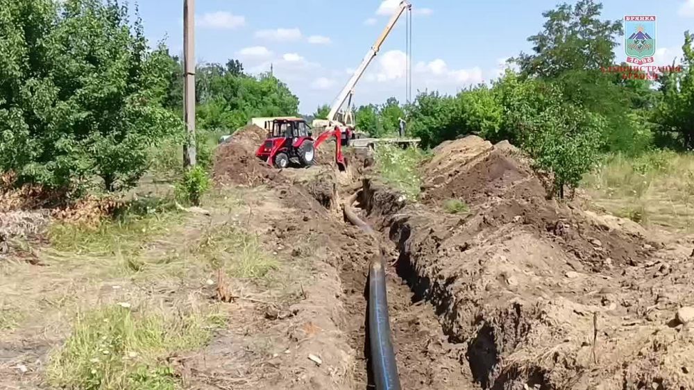 Продолжаются работы по улучшению водоснабжения отдаленных поселков Брянки
