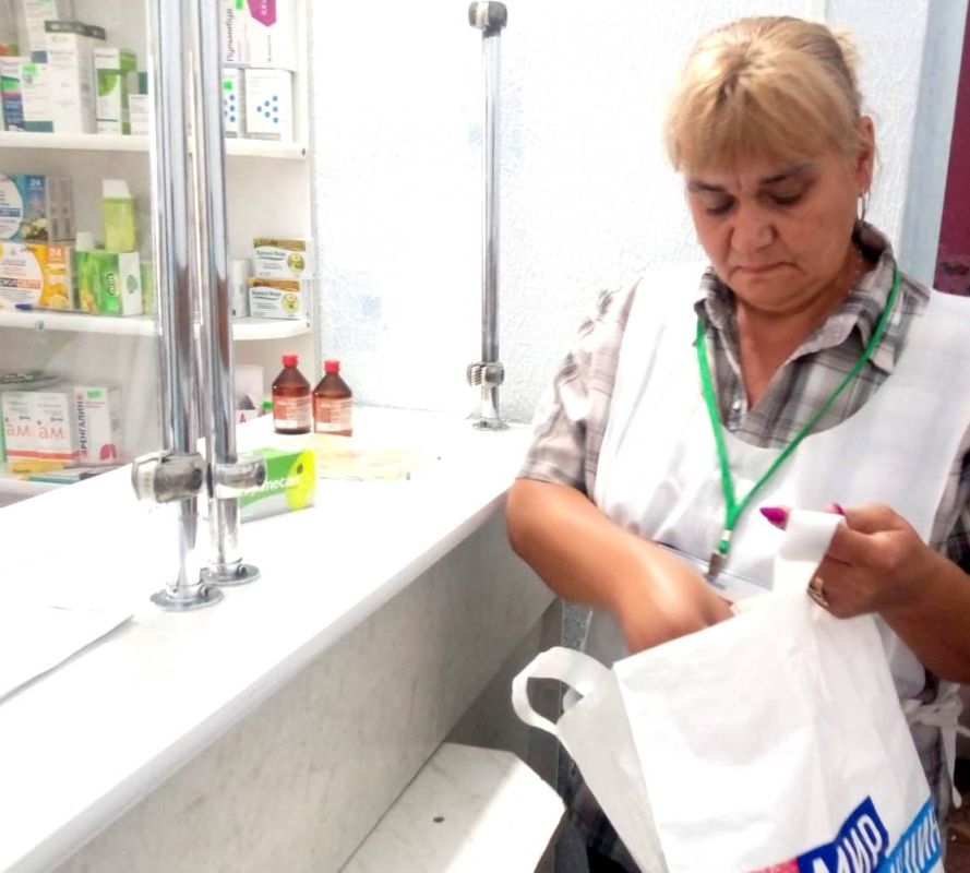 В рамках акции «Рука помощи» волонтёры Миусинска оказали помощь пенсионерке