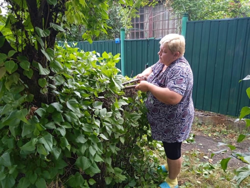 На территории города Миусинск продолжаются работы по благоустройству