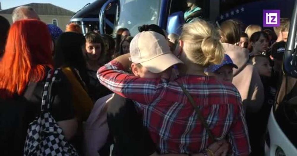 200 детей из Харьковской области отправились отдыхать на Кубани