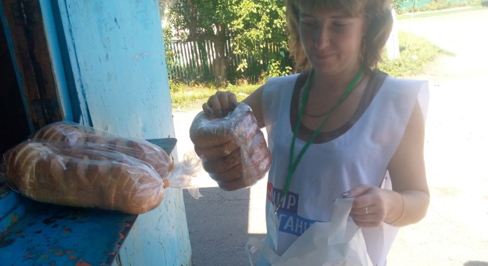 В рамках акции «Рука помощи» волонтёры Миусинска оказали помощь пенсионерке