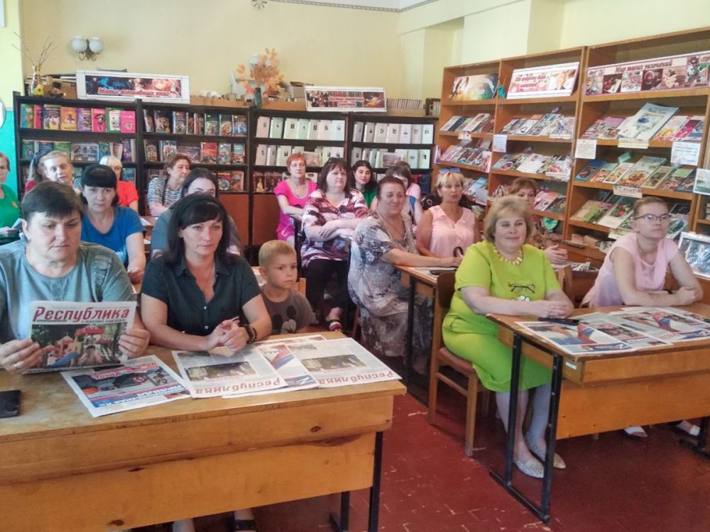 В городах Алмазная и Ирмино состоялись встречи ветеранского актива