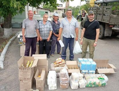 Всероссийский Электропрофсоюз передал гумпомощь энергетикам Северодонецкой агромерации