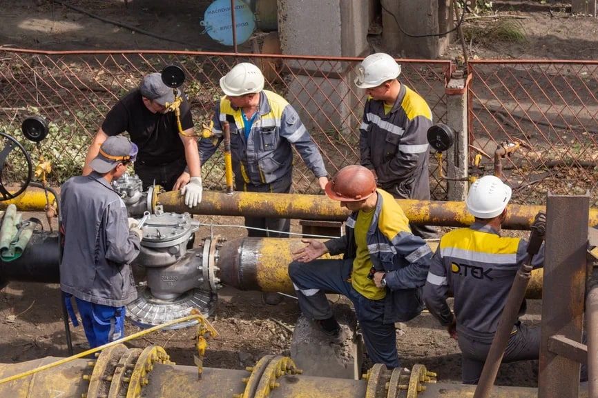 На Луганской ТЭС производят замену газового оборудования