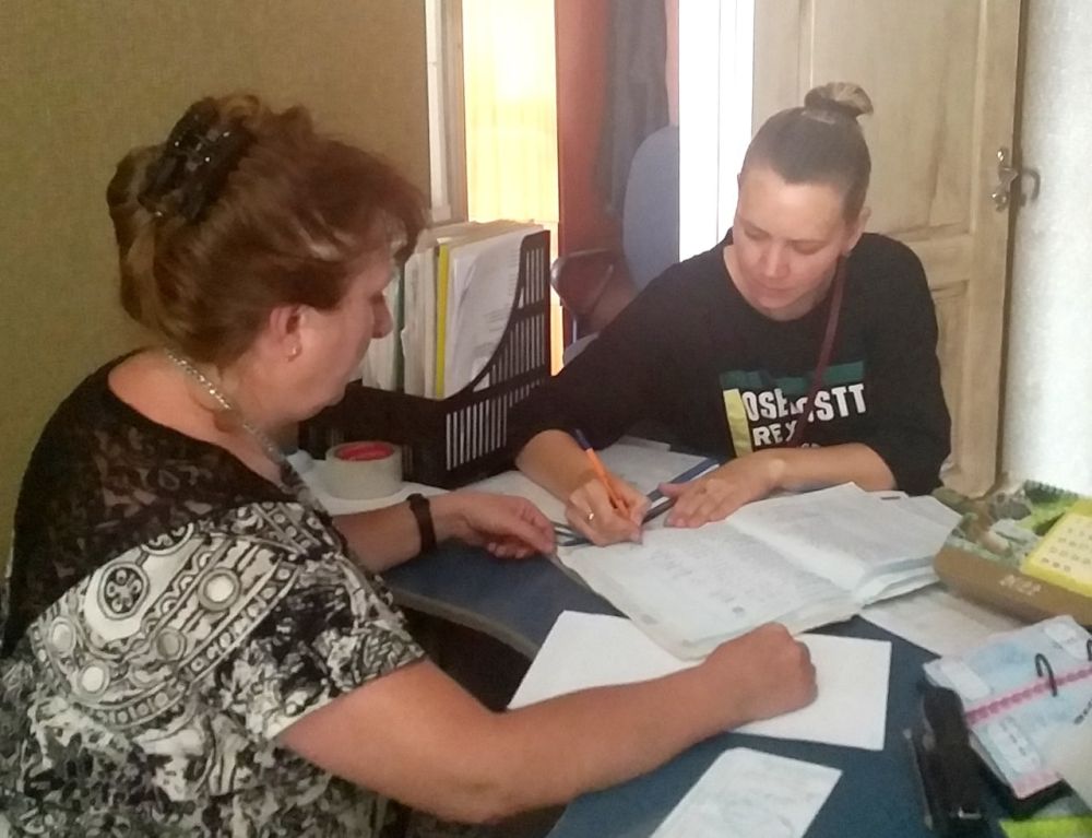 В Миусинске работа с жителями города проводится ежедневно