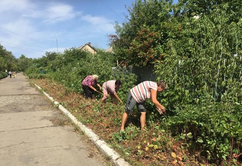 На территории г. Миусинск продолжаются работы по благоустройству города