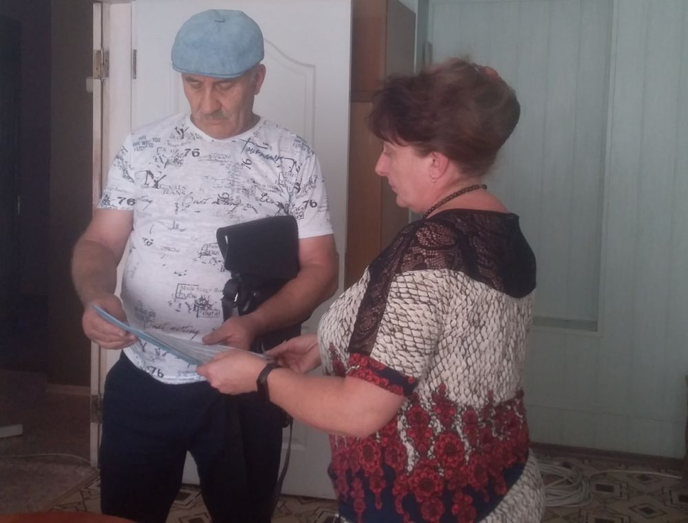 В городе Миусинск проинформировали жителей