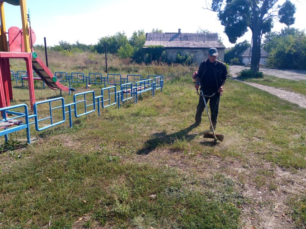 В г. Миусинск продолжаются работы по благоустройству территорий