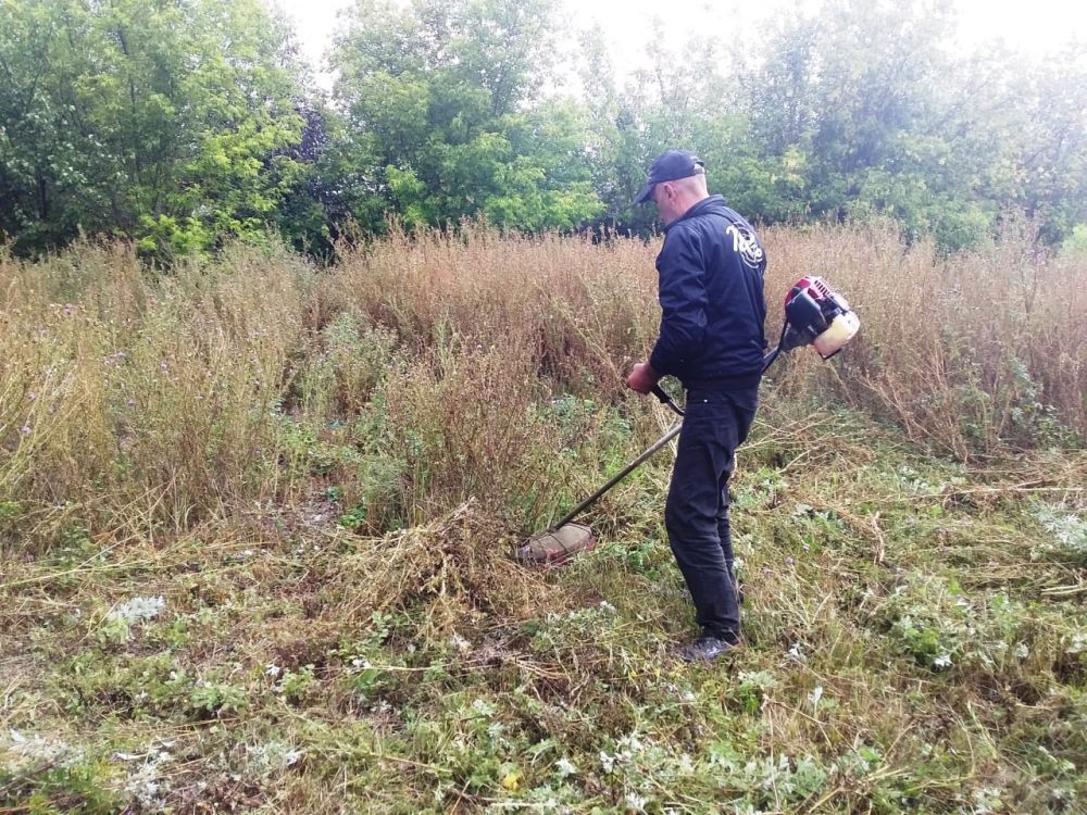 На территории г. Миусинск продолжаются работы по благоустройству города