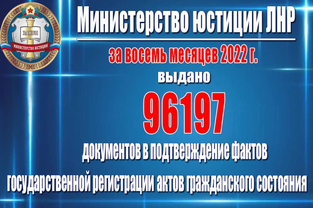 �������� ���� ���������� �� ������ ������� 2022 ���� ������ ����� 96 ����� ���������� � ������������� ������