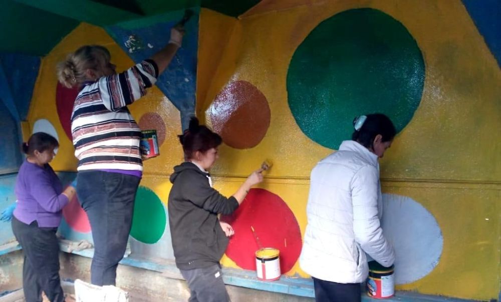 Благоустройство города Миусинск продолжается