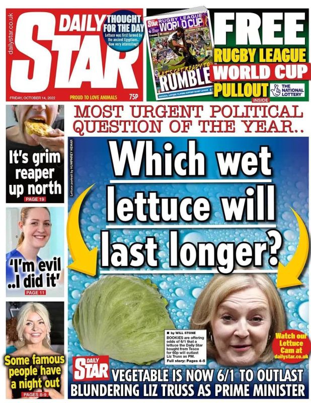 Лиз Трасс против листьев салата: кто победит?