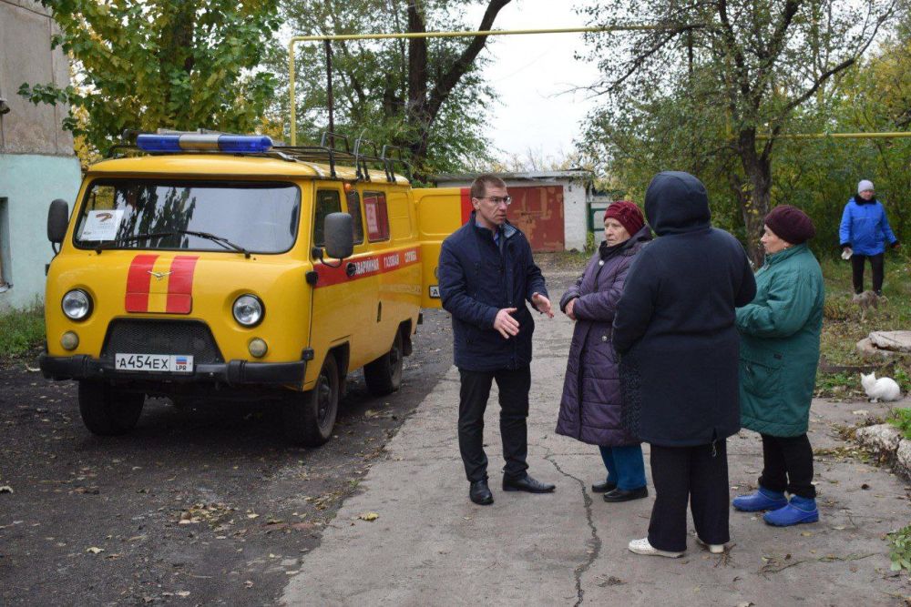 Сергей Колягин: Был вчера в городе Золотое-5, где проходили работы по пуску газа