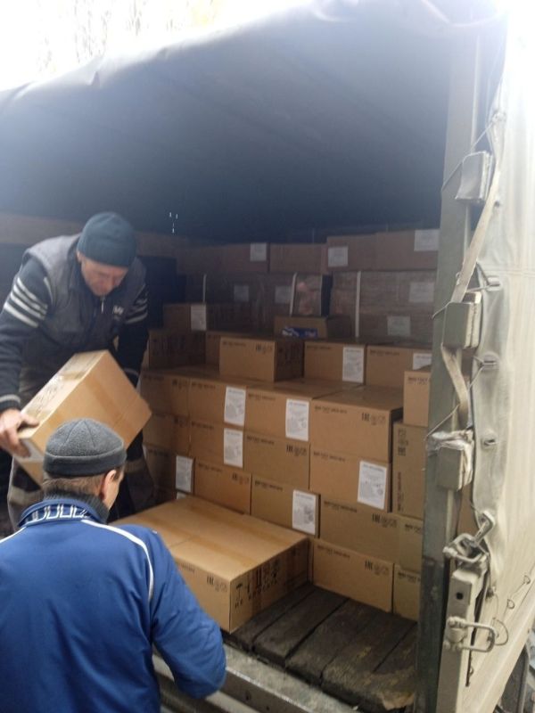 Сергей Колягин: В город Горское за вчера и сегодня доставлено более 29 тонн гуманитарной помощи