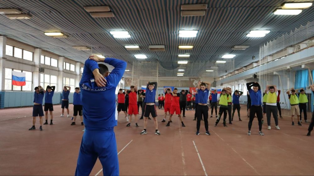 В Луганске прошли богатырские игры «Сила - в единстве»