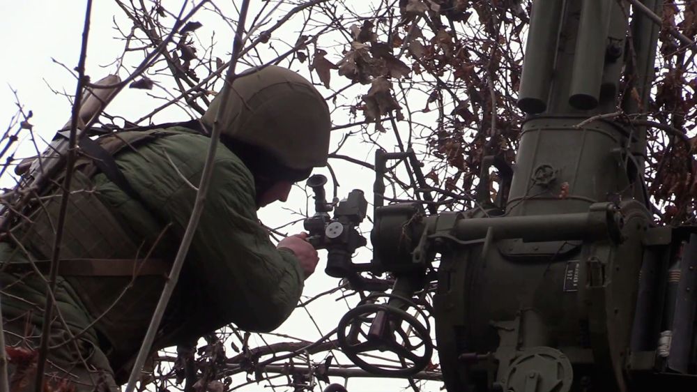 Дождь из мин: кадры работы российского автоматического миномета в зоне спецоперации
