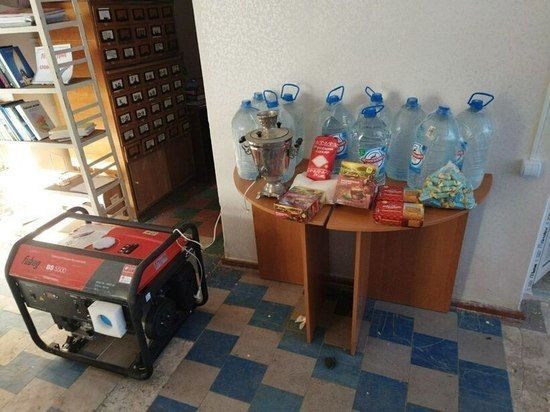 Пункт подзарядки для жителей Горского открыли в ЛНР