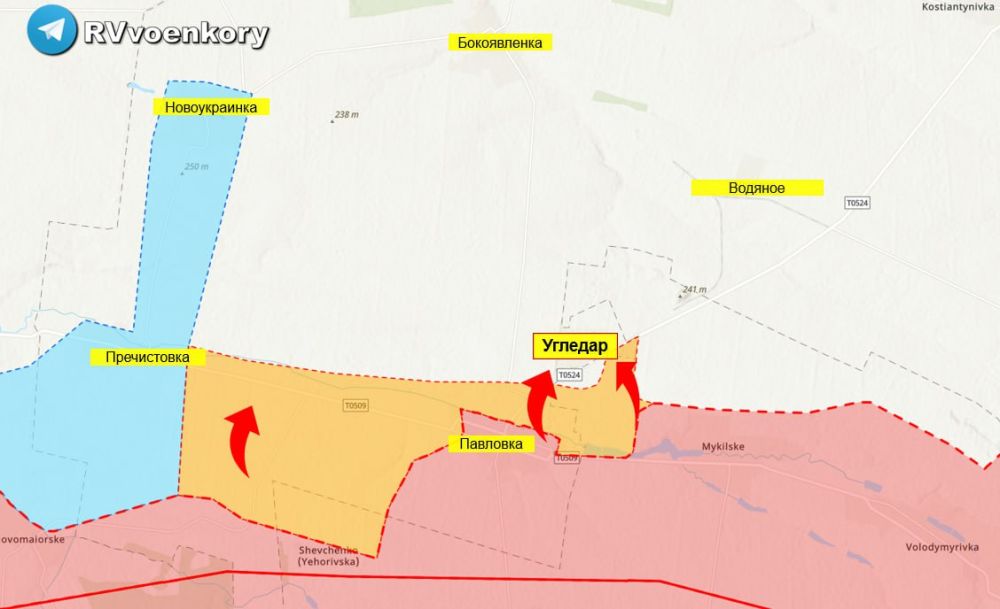 Армия России наступает у Авдеевки, Угледара, Артёмовска и Лимана