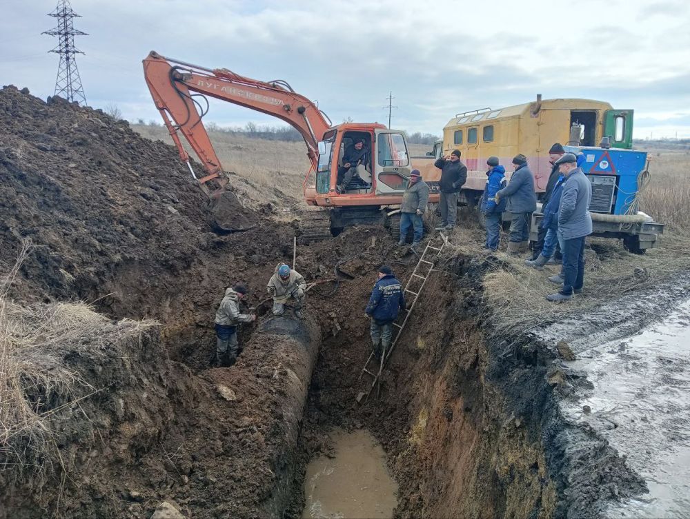Евгений Морозов: Специалисты ГУП ЛНР "Лугансквода" работают без перерывов для скорейшего устранения порывов