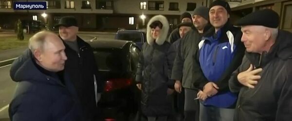 Путин впервые посетил российский Донбасс