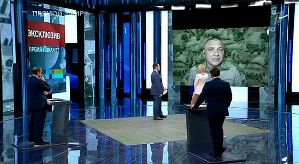 Андрей Марочко: На «Первом канале» рассказал Руслану Осташко @OstashkoNews и Олесе Лосевой @Losevatalks о ситуации на ЛБС в нашей зоне ответственности