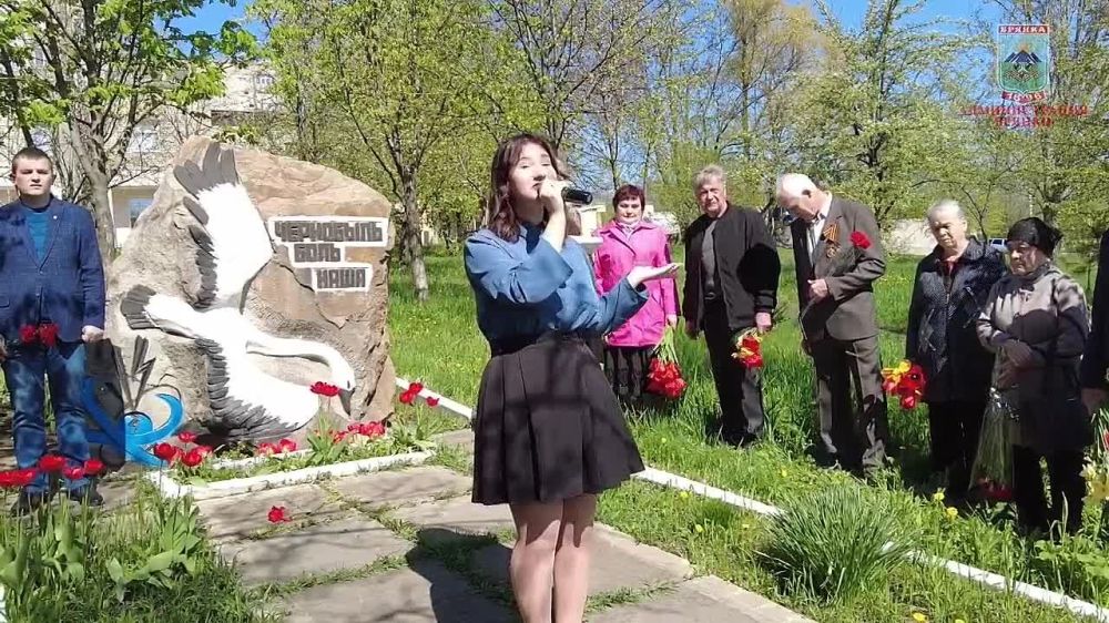 26 апреля у памятного знака «Чернобыль – боль наша» состоялся митинг-реквием, посвященный 37 годовщине аварии на Чернобыльской АЭС