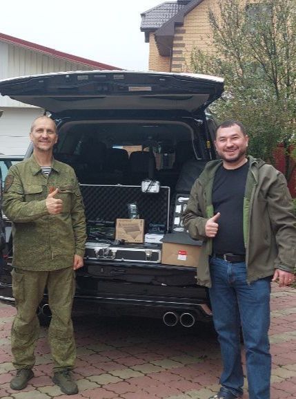 Олег Попов: То, что благодаря оказанной помощи Александра Иванова в ближайшее время будет у ребят на фронте