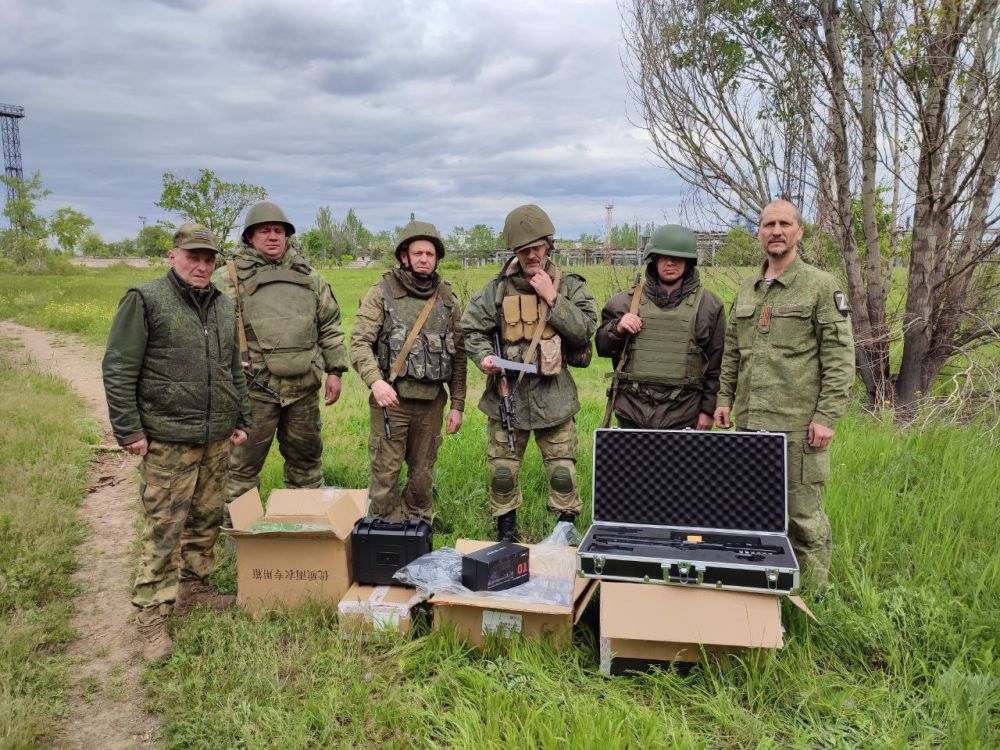 Олег Попов: 12.05.2023 передал помощь стрелковому подразделению