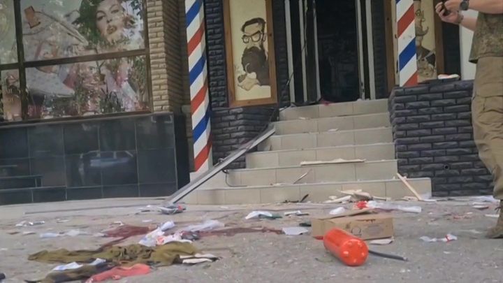 Взрыв в центре Луганска: большинство раненых в тяжелом состоянии