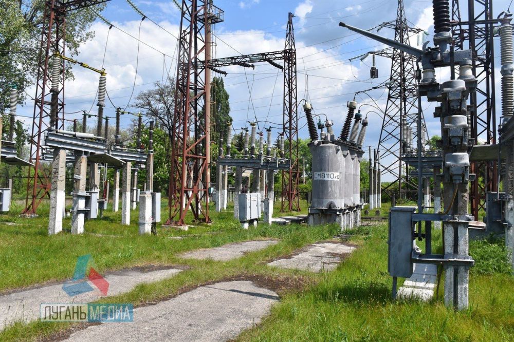 Главная подстанция в Горском запущена в работу, сообщило правительство ЛНР