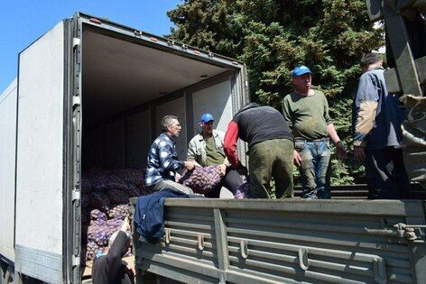 Калужская область передала подшефному Первомайску 20 т картофеля