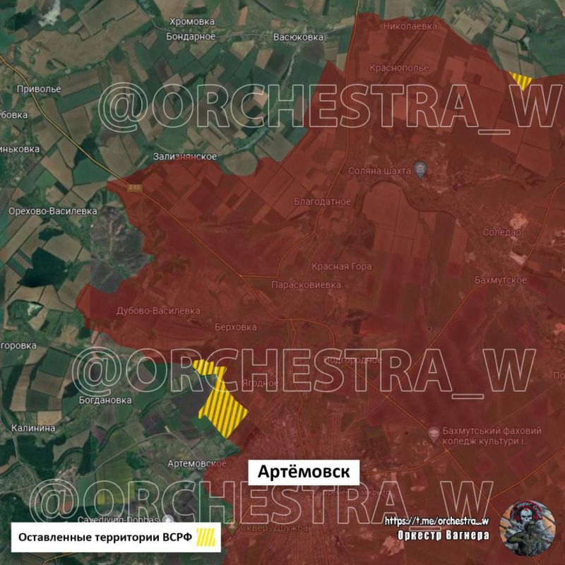 Олег Попов: Враг продолжает прощупывать оборону российских сил к северо-западу и северо-востоку от Бахмута