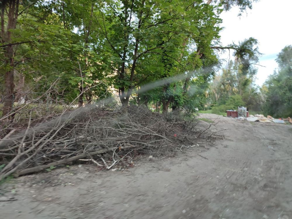 Олег Попов: Вот с такими видами и соответственно запахами жители домов 32, 33, 36 и 37 кв.Волкова г.Луганска будут...