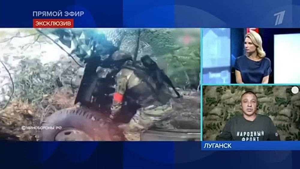 Андрей Марочко: На «Первом канале» обсудили с Русланом Осташко @OstashkoNews и Олесей Лосевой @Losevatalks ситуацию на Купянском направлении