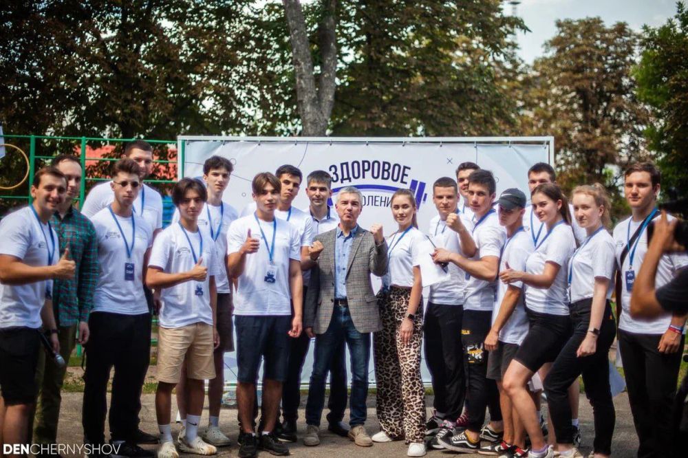 Фестиваль «Воркаут-Fest» в рамках проекта Здоровое поколение ЛНР