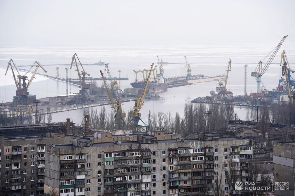 Из порта в Мариуполе отправили первую партию арматуры из ДНР