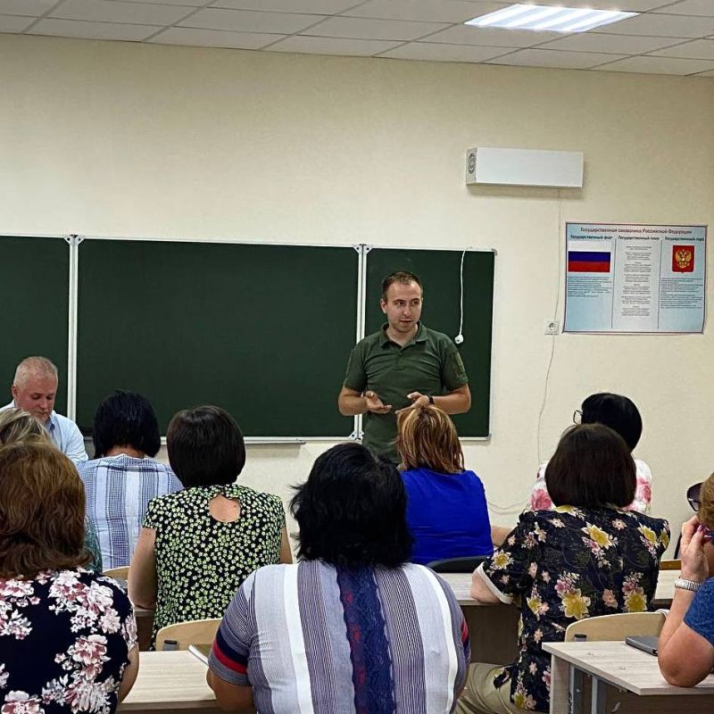 Рабочий четверг завершали в селе Ребриково